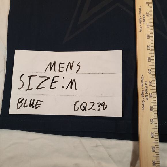 Dallas Cowboys 2013 Season Schedule Graphic Football T-Shirt Mens Size M Blue - Picture 7 of 9